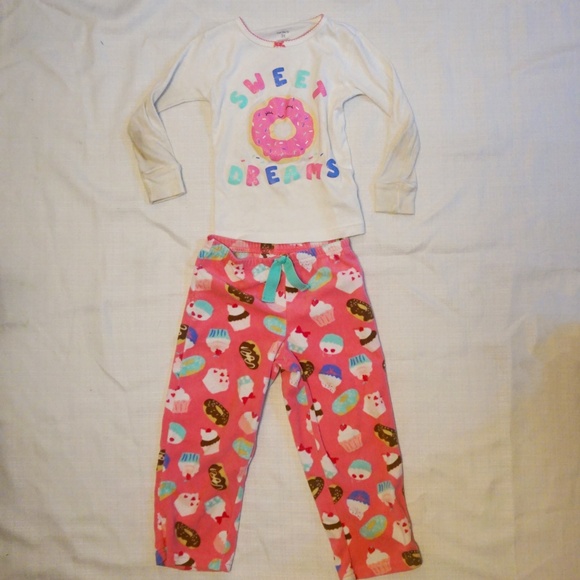 carters donut pajamas